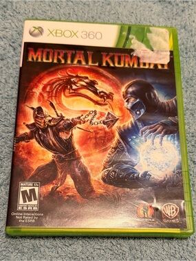 Mortal Kombat Microsoft Xbox 360 Game